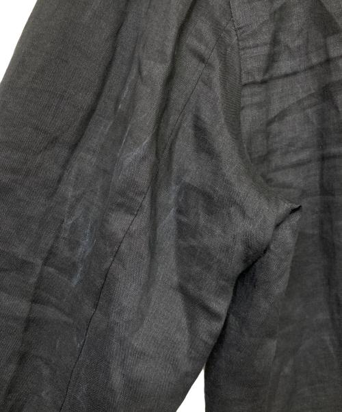 Spick and Span（スピック＆スパン）Spick and Span (スピック＆スパン) 25SS ラミーミックスシアージャケット ブラック サイズ:size36の古着・服飾アイテム