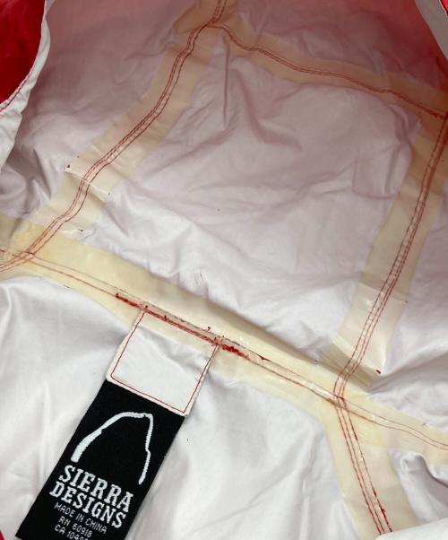 SIERRA DESIGNS（シエラデザインズ）SIERRA DESIGNS (シエラデザインズ) マウンテンパーカー レッド サイズ:sizeSの古着・服飾アイテム