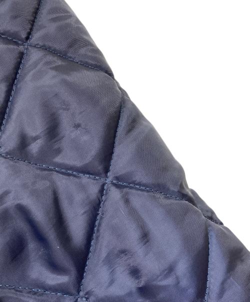 LAVENHAM（ラベンハム）LAVENHAM (ラベンハム) フーデッドキルティングコート ネイビー サイズ:Sの古着・服飾アイテム