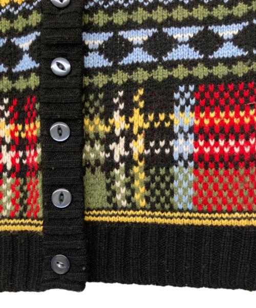 FRED PERRY（フレッドペリー）FRED PERRY (フレッドペリー) Thick Chunky Knit(シック チャンキー ニット) マルチカラー サイズ:SIZE36の古着・服飾アイテム