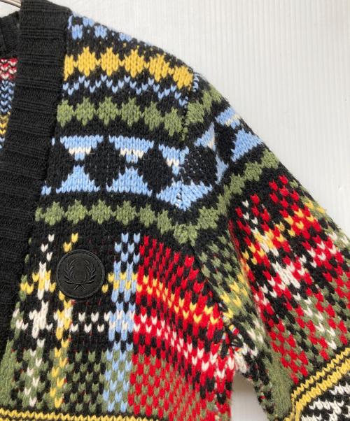 FRED PERRY（フレッドペリー）FRED PERRY (フレッドペリー) Thick Chunky Knit(シック チャンキー ニット) マルチカラー サイズ:SIZE36の古着・服飾アイテム