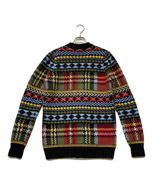 FRED PERRY（フレッドペリー）FRED PERRY (フレッドペリー) Thick Chunky Knit(シック チャンキー ニット) マルチカラー サイズ:SIZE36の古着・服飾アイテム