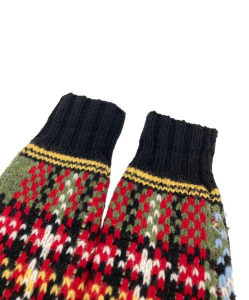 FRED PERRY（フレッドペリー）FRED PERRY (フレッドペリー) Thick Chunky Knit(シック チャンキー ニット) マルチカラー サイズ:SIZE36の古着・服飾アイテム