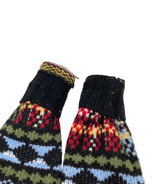 FRED PERRY（フレッドペリー）FRED PERRY (フレッドペリー) Thick Chunky Knit(シック チャンキー ニット) マルチカラー サイズ:SIZE36の古着・服飾アイテム