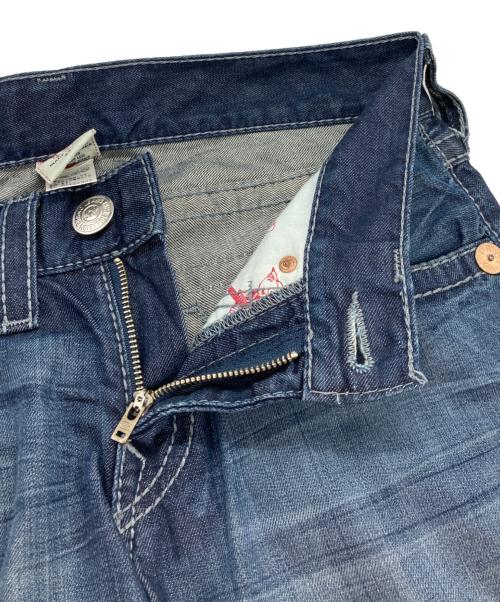 TRUE RELIGION（トゥルー レリジョン）TRUE RELIGION (トゥルー レリジョン) RICKY BIG T デニムパンツ ブルー サイズ:29の古着・服飾アイテム