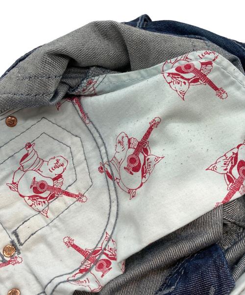 TRUE RELIGION（トゥルー レリジョン）TRUE RELIGION (トゥルー レリジョン) RICKY BIG T デニムパンツ ブルー サイズ:29の古着・服飾アイテム