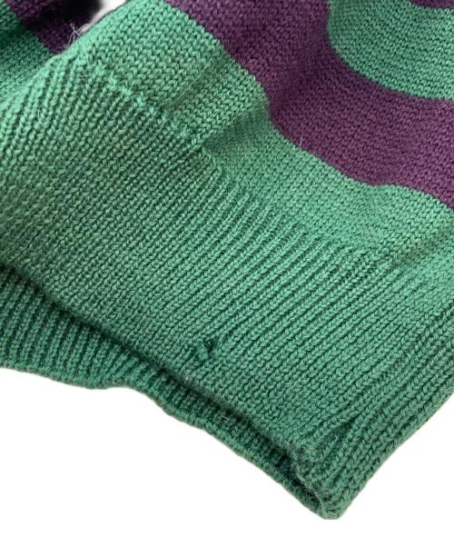Burberry's（バーバリーズ）Burberry's (バーバリーズ) 90s 古着刺繍ニット グリーン サイズ:Mの古着・服飾アイテム