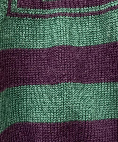 Burberry's（バーバリーズ）Burberry's (バーバリーズ) 90s 古着刺繍ニット グリーン サイズ:Mの古着・服飾アイテム