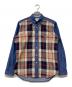 MACKINTOSH PHILOSOPHY（マッキントッシュ フィロソフィー）の古着「ハウスチェックB.D.シャツ」｜マルチカラー