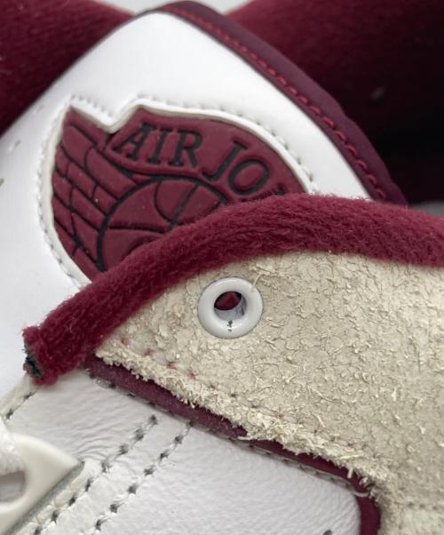 NIKE（ナイキ）NIKE (ナイキ) Air Jordan 2 Retro Low Cherrywood ボルドー×ホワイト サイズ:US11の古着・服飾アイテム