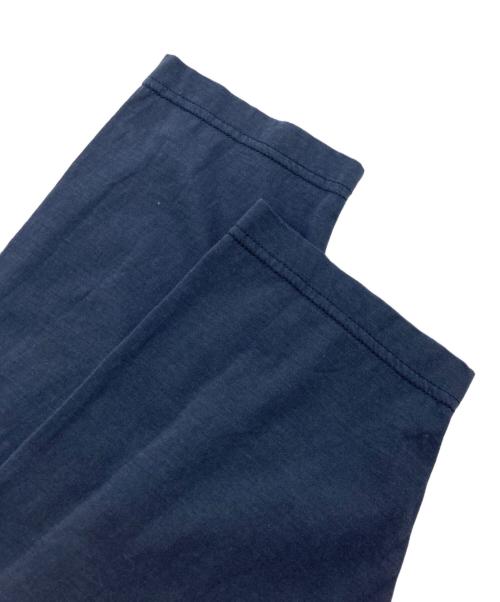 KAGURE（カグレ）KAGURE (カグレ) ボートネック7分袖ワイドカットソー ネイビー サイズ:FREEの古着・服飾アイテム