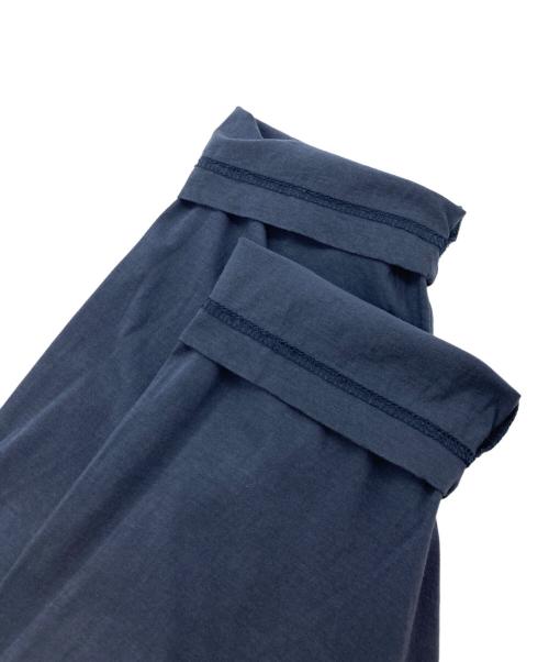 KAGURE（カグレ）KAGURE (カグレ) ボートネック7分袖ワイドカットソー ネイビー サイズ:FREEの古着・服飾アイテム