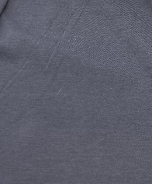 KAGURE（カグレ）KAGURE (カグレ) ボートネック7分袖ワイドカットソー ネイビー サイズ:FREEの古着・服飾アイテム