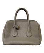 BALLYバリー）の古着「SOMMET レザートートバッグ」｜グレージュ