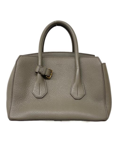 BALLY（バリー）BALLY (バリー) SOMMET レザートートバッグ グレージュの古着・服飾アイテム