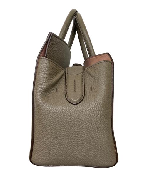 BALLY（バリー）BALLY (バリー) SOMMET レザートートバッグ グレージュの古着・服飾アイテム