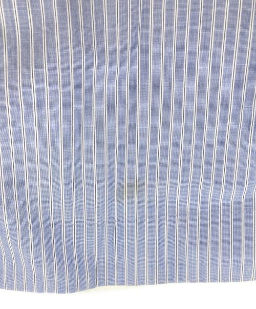 ATON（エイトン）ATON (エイトン) ギザコットン ストライプスカート ブルー サイズ:size1の古着・服飾アイテム