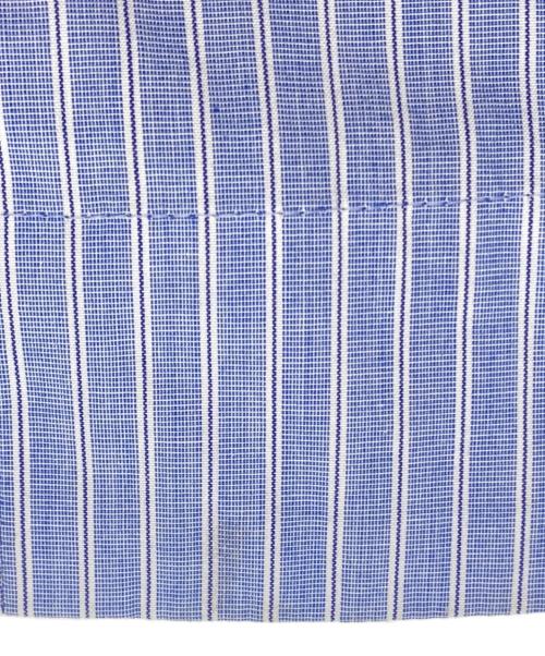 ATON（エイトン）ATON (エイトン) ギザコットン ストライプスカート ブルー サイズ:size1の古着・服飾アイテム