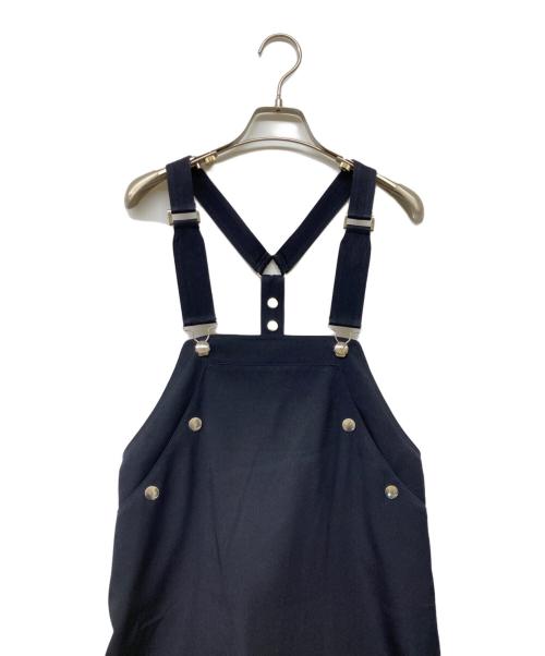 THE RERACS（ザ リラクス）THE RERACS (ザ リラクス) Edition (エディション) 23SS MARINE APRON DRESS(ニジュウサンエスエス マリン エプロン ドレス) ネイビー サイズ:size38の古着・服飾アイテム