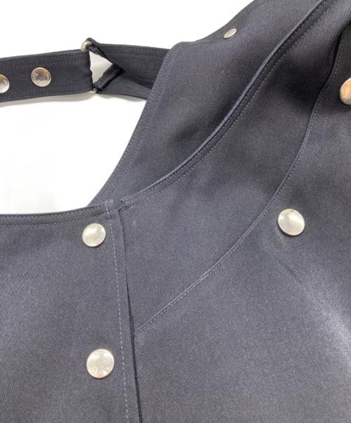 THE RERACS（ザ リラクス）THE RERACS (ザ リラクス) Edition (エディション) 23SS MARINE APRON DRESS(ニジュウサンエスエス マリン エプロン ドレス) ネイビー サイズ:size38の古着・服飾アイテム