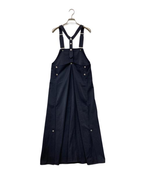 THE RERACS（ザ リラクス）THE RERACS (ザ リラクス) Edition (エディション) 23SS MARINE APRON DRESS(ニジュウサンエスエス マリン エプロン ドレス) ネイビー サイズ:size38の古着・服飾アイテム