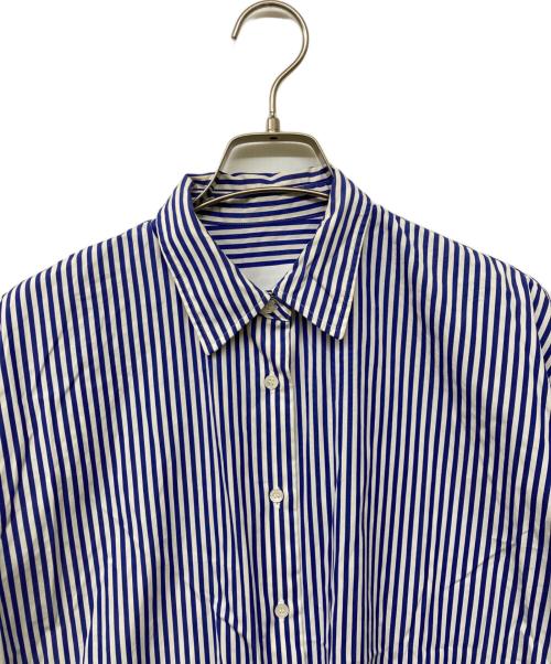 Graphpaper（グラフペーパー）Graphpaper (グラフペーパー) THOMAS MASON (トーマスメイソン) 20SS regular collar blouse shirt ブルー×ホワイト サイズ:00の古着・服飾アイテム