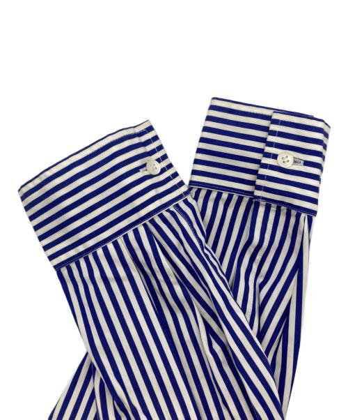 Graphpaper（グラフペーパー）Graphpaper (グラフペーパー) THOMAS MASON (トーマスメイソン) 20SS regular collar blouse shirt ブルー×ホワイト サイズ:00の古着・服飾アイテム