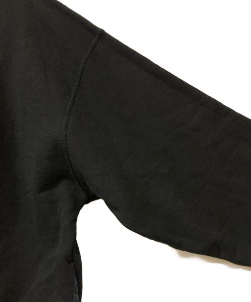 Graphpaper（グラフペーパー）Graphpaper (グラフペーパー) 24AW AZUMA Terry Crew Neck Sweat ブラック サイズ:2の古着・服飾アイテム