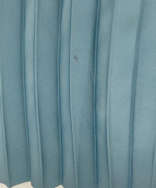HYKE（ハイク）HYKE (ハイク) 24SS TAFFETA PLEATED SKIRT(4SS タフタ プリーツ スカート) ブルー サイズ:size１の古着・服飾アイテム