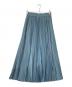 HYKE (ハイク) 24SS TAFFETA PLEATED SKIRT(4SS タフタ プリーツ スカート) ブルー サイズ:size１：13000円