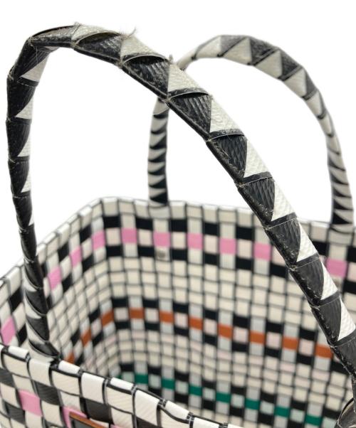 MARNI（マルニ）MARNI (マルニ) FLOWER CAFE ミニ バスケットバッグ トートバッグ マルチカラーの古着・服飾アイテム