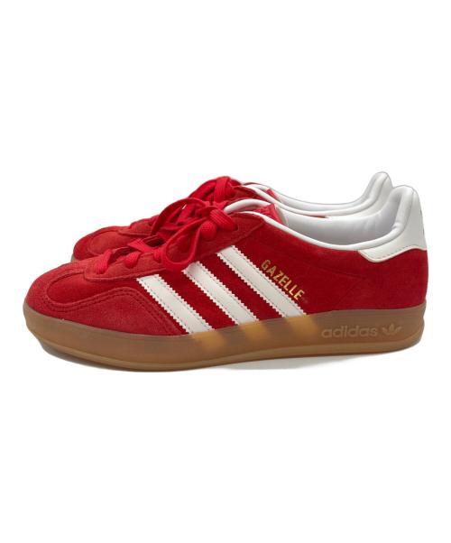 adidas（アディダス）adidas (アディダス) GAZELLE INDOOR ローカットスニーカー レッド サイズ:23.5の古着・服飾アイテム