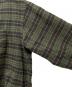 中古・古着 Graphpaper (グラフペーパー) Re: 名古屋限定 SIDOGRAS Cotton Flannel Oversized Regular Shirt ブラック×グリーン サイズ:1 未使用品：22000円