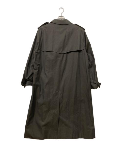 BURBERRY LONDON（バーバリーロンドン）BURBERRY LONDON (バーバリーロンドン) CLUB COLLECTION 裏ノバチェックトレンチコート チャコールグレー サイズ:Ｌの古着・服飾アイテム