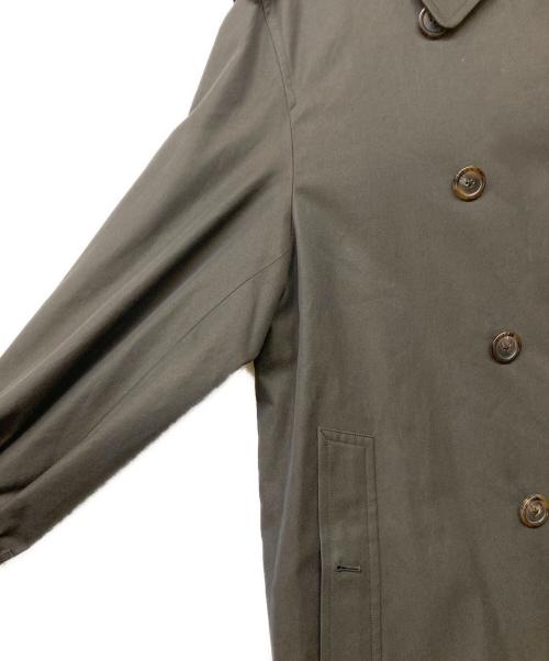 BURBERRY LONDON（バーバリーロンドン）BURBERRY LONDON (バーバリーロンドン) CLUB COLLECTION 裏ノバチェックトレンチコート チャコールグレー サイズ:Ｌの古着・服飾アイテム
