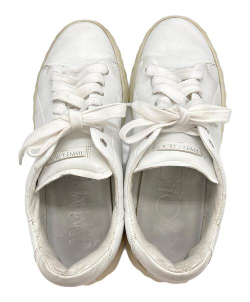 JIMMY CHOO（ジミーチュウ）JIMMY CHOO (ジミーチュウ) Diamond Light ホワイト サイズ:42の古着・服飾アイテム