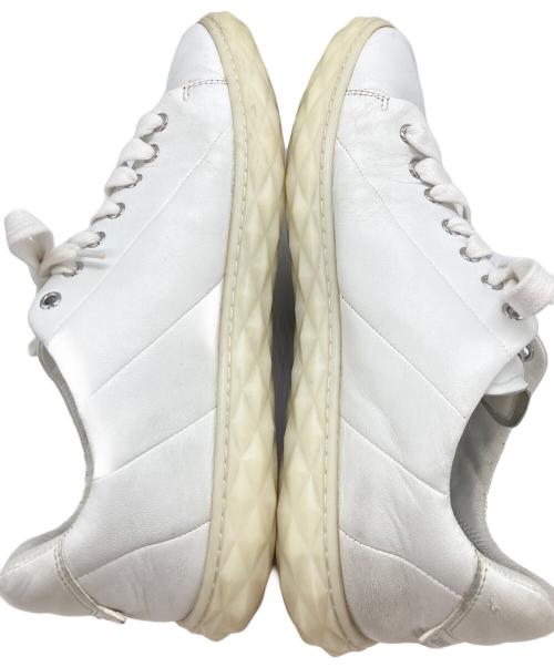 JIMMY CHOO（ジミーチュウ）JIMMY CHOO (ジミーチュウ) Diamond Light ホワイト サイズ:42の古着・服飾アイテム