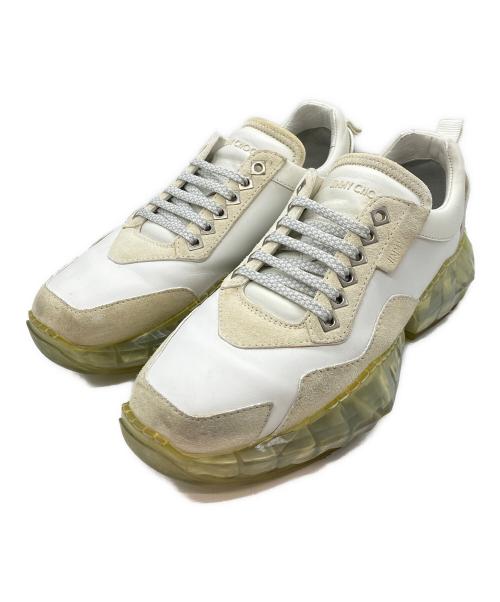 JIMMY CHOO（ジミーチュウ）JIMMY CHOO (ジミーチュウ) DIAMOND OCU 183 ホワイト サイズ:42の古着・服飾アイテム