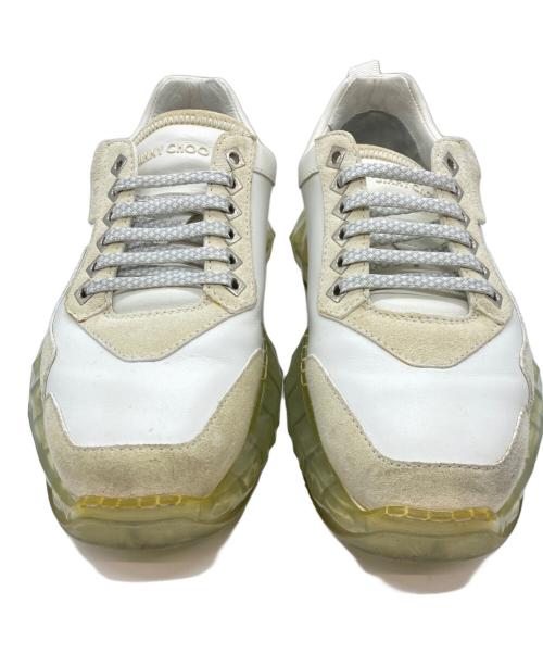 JIMMY CHOO（ジミーチュウ）JIMMY CHOO (ジミーチュウ) DIAMOND OCU 183 ホワイト サイズ:42の古着・服飾アイテム