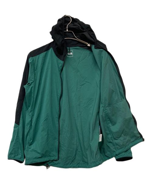 THE NORTH FACE（ザ ノース フェイス）THE NORTH FACE (ザ ノース フェイス) Anytime Wind Hoodie グリーン×ブラック サイズ:Sの古着・服飾アイテム