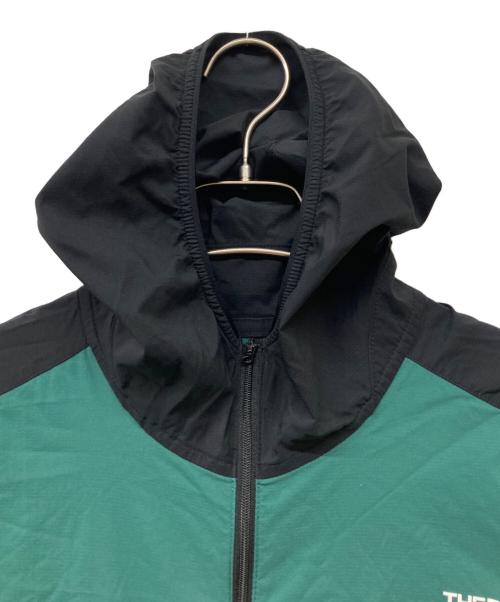 THE NORTH FACE（ザ ノース フェイス）THE NORTH FACE (ザ ノース フェイス) Anytime Wind Hoodie グリーン×ブラック サイズ:Sの古着・服飾アイテム