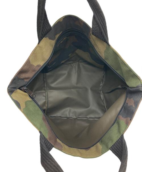 Herve Chapelier（エルベシャプリエ）Herve Chapelier (エルベシャプリエ) 舟形トートバッグ M カモフラ オリーブ サイズ:-の古着・服飾アイテム