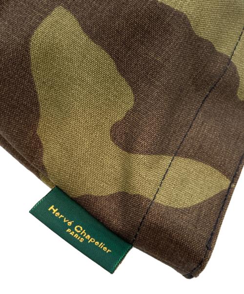 Herve Chapelier（エルベシャプリエ）Herve Chapelier (エルベシャプリエ) 舟形トートバッグ M カモフラ オリーブ サイズ:-の古着・服飾アイテム