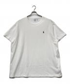 POLO RALPH LAURENポロ・ラルフローレン）の古着「クラシックフィットヘビーウェイトジャージーTシャツ」｜ホワイト