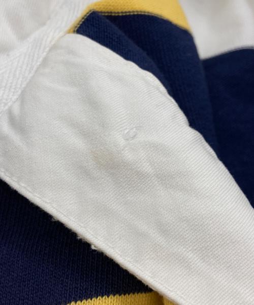 POLO RALPH LAUREN（ポロ・ラルフローレン）POLO RALPH LAUREN QRタグ Classic Fit Patchwork Jersey Rugby Shirt(クラシック フィット パッチワーク ジャージー ラグビー シャツ) マルチカラー サイズ:Mの古着・服飾アイテム
