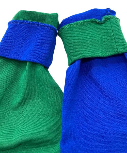 POLO RALPH LAUREN（ポロ・ラルフローレン）POLO RALPH LAUREN QRタグ Classic Fit Patchwork Jersey Rugby Shirt(クラシック フィット パッチワーク ジャージー ラグビー シャツ) マルチカラー サイズ:Mの古着・服飾アイテム