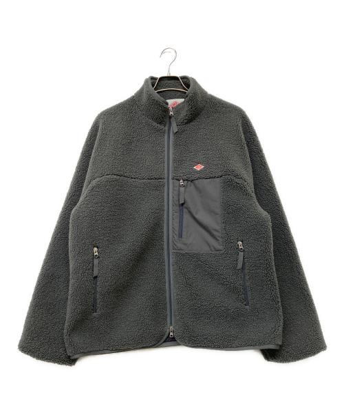 DANTON（ダントン）DANTON (ダントン) インサレーションスタンドカラーボアジャケット グレー サイズ:Lの古着・服飾アイテム