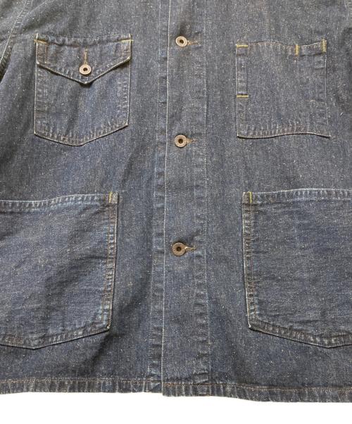 RRL（ダブルアールエル）RRL (ダブルアールエル) インディゴデニムワークジャケット インディゴ サイズ:XLの古着・服飾アイテム