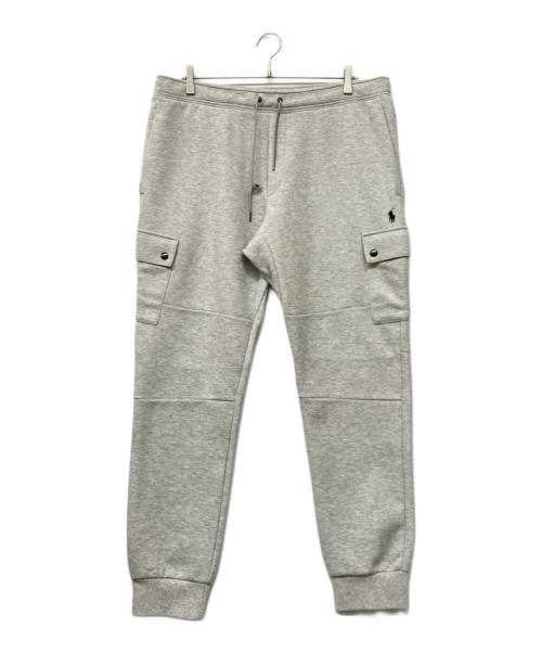 POLO RALPH LAUREN（ポロ・ラルフローレン）POLO RALPH LAUREN (ポロ・ラルフローレン) ダブルニットカーゴジョガーパンツ グレー サイズ:XLの古着・服飾アイテム
