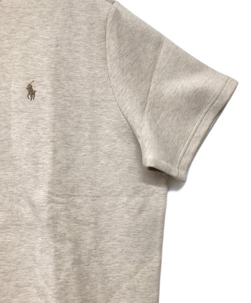 POLO RALPH LAUREN（ポロ・ラルフローレン）POLO RALPH LAUREN (ポロ・ラルフローレン) QRタグ SHORT SLEEVE SWATSHIRT(ショート スリーブ スウェットシャツ) ベージュ サイズ:XLの古着・服飾アイテム